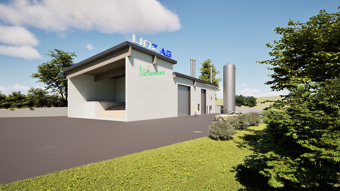 Ansicht_ Biomasseheizwerk Ried Riedmark