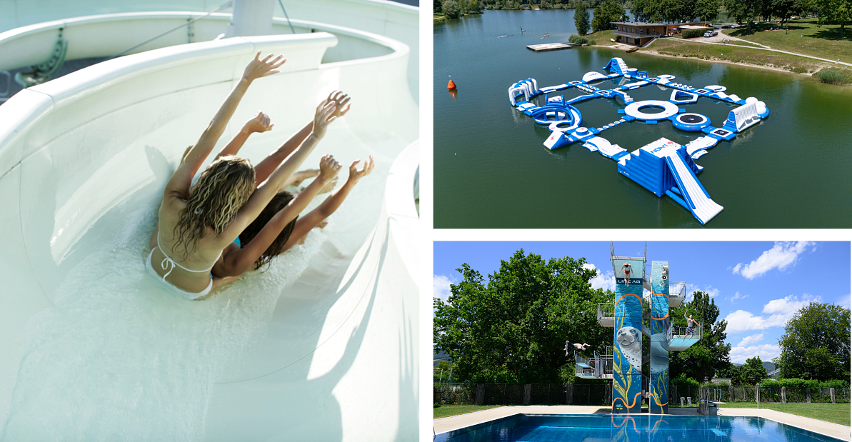 Fotocollage_LINZ AG BÄDER Sommersaison