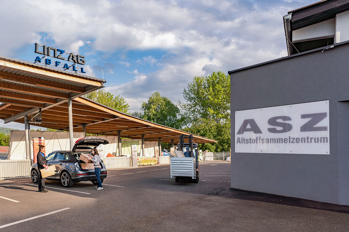 ASZ der LINZ AG Mostnystraße
