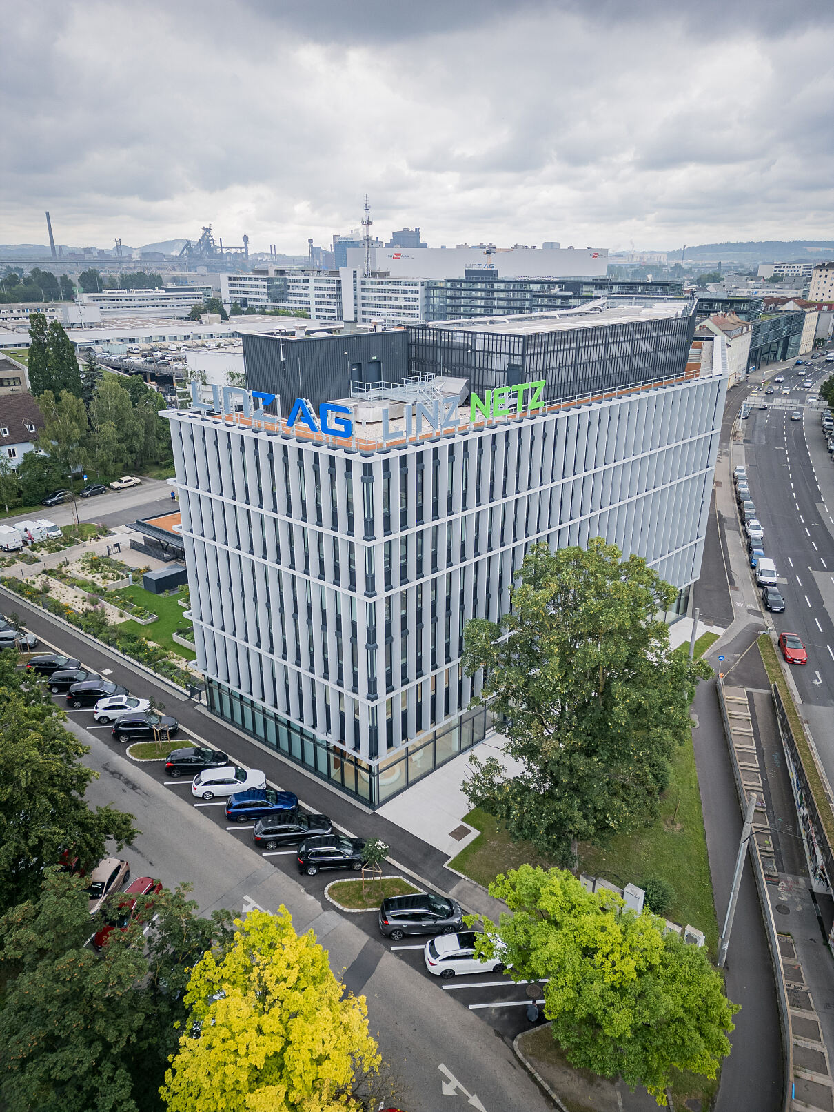 Netzgebäude der LINZ NETZ GmbH