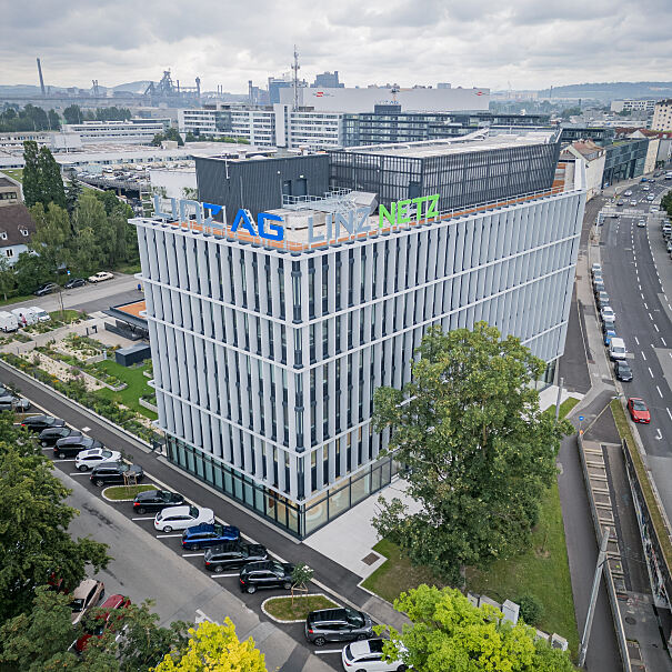 Netzgebäude der LINZ NETZ GmbH