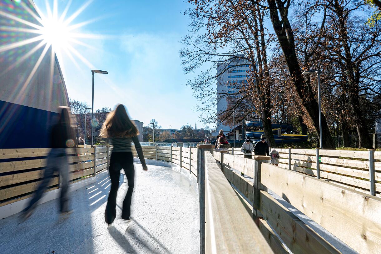 Eislaufweg als Ferientipp
