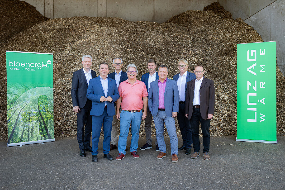 LINZ AG heizt in Haid mit Abwärme aus lokaler Papierfabrik