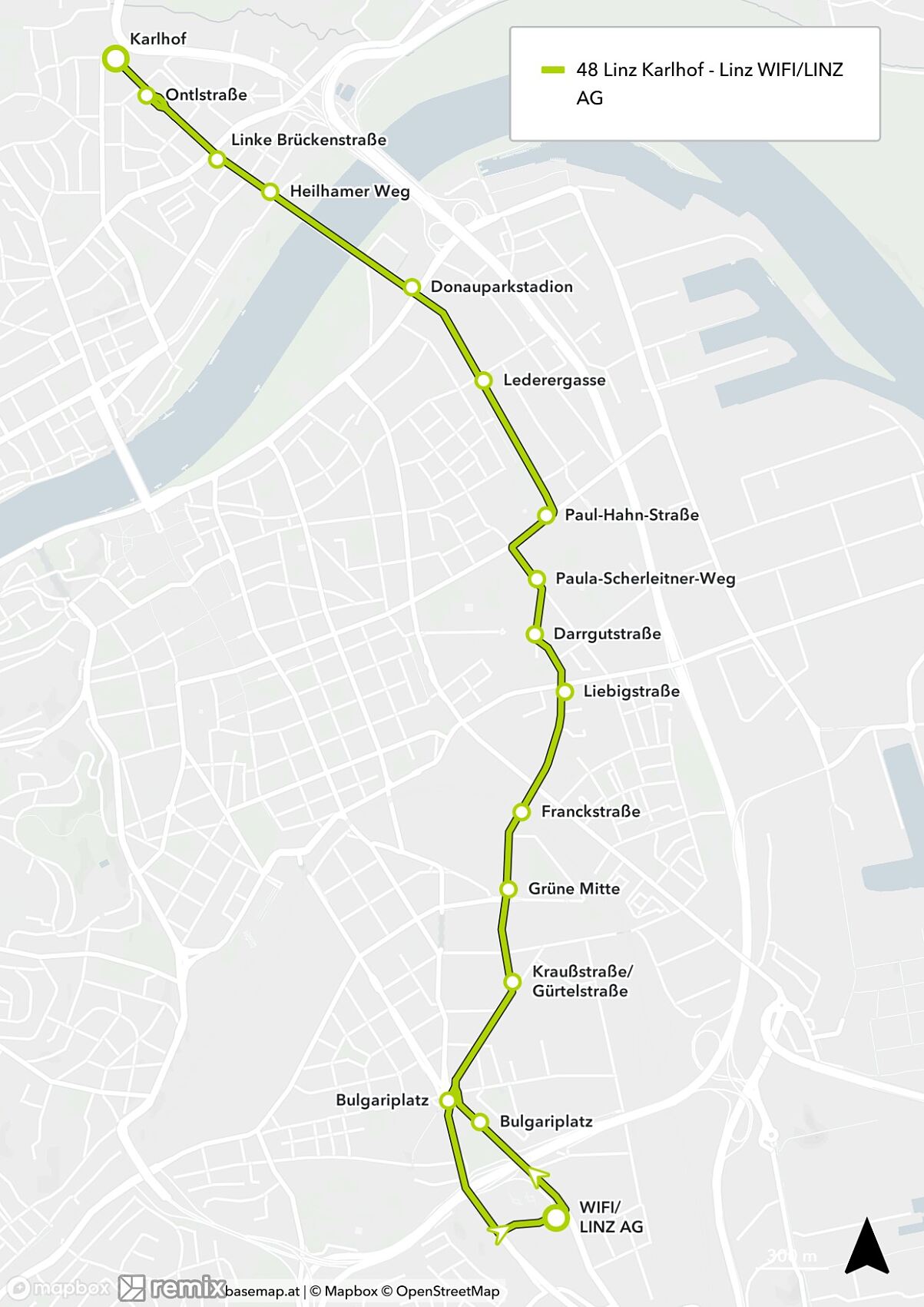L48 Linienführung 