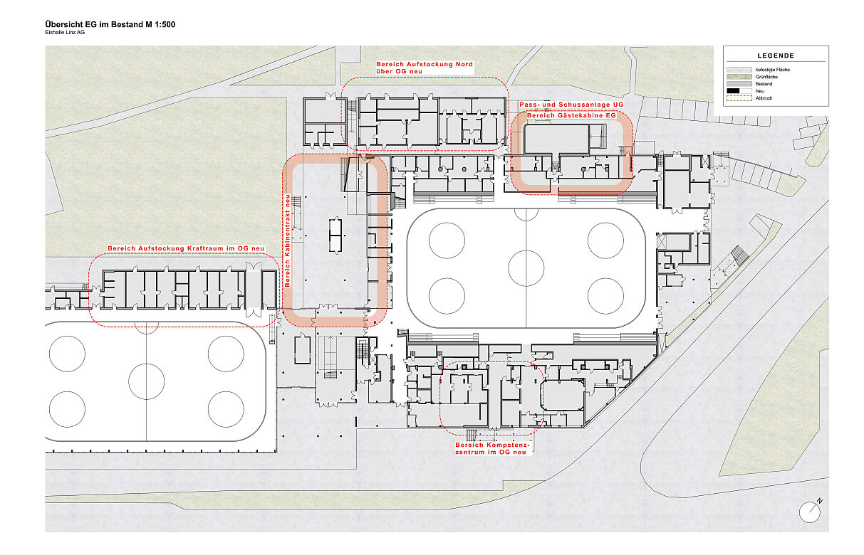 Eissportzentrum PK Plan Visualisierung