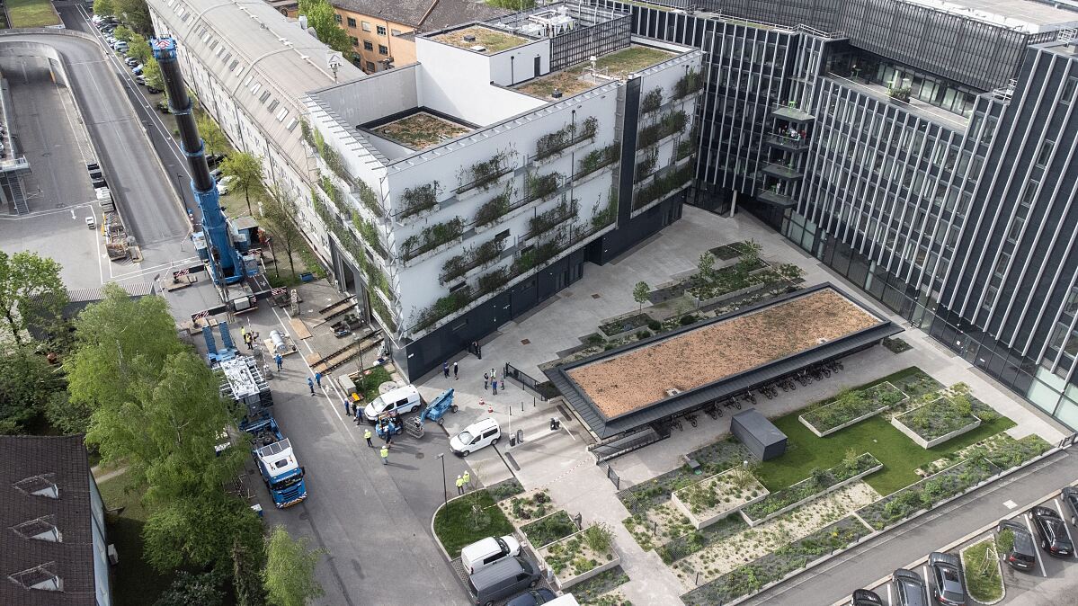 Tranfoanlieferung UW Wiener Straße 1