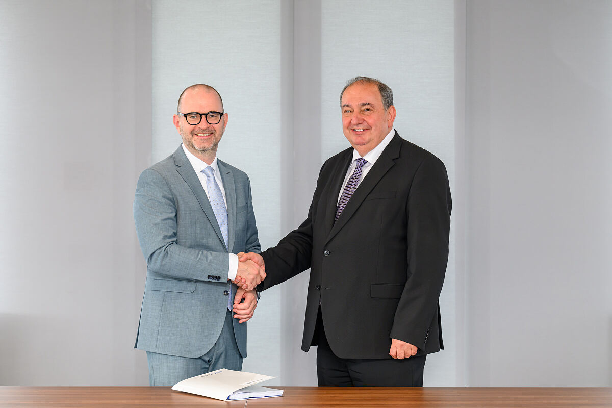 Bürgermeister Dietmar Prammer und Generaldirektor DI Erich Haider 