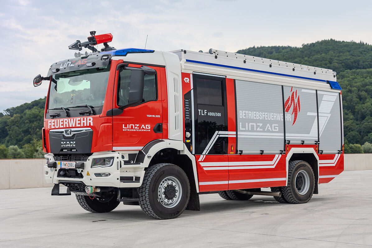 LINZ AG_TLF_4000_©LINZ AG-Betriebsfeuerwehr